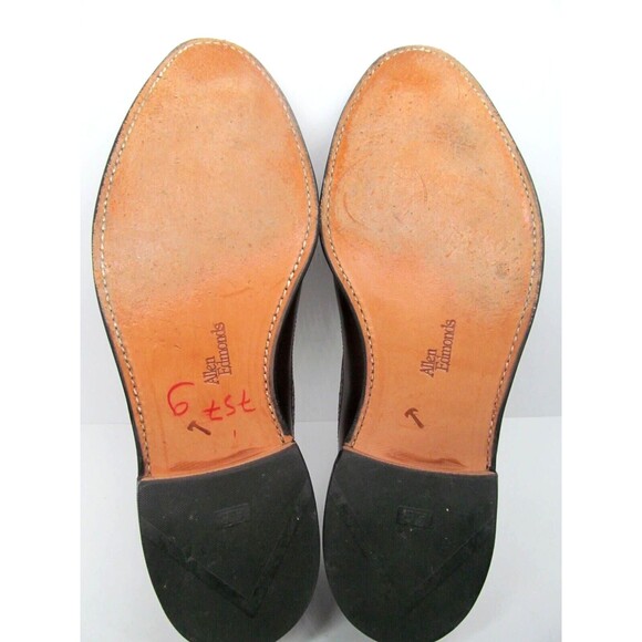 Allen Edmonds Berwick Tasseled Wingtip Loafers Size US 10 D + shoe trees - Picture 16 of 16